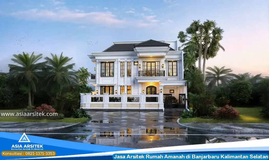 Jasa Arsitek Rumah Amanah di Banjarbaru Kalimantan Selatan