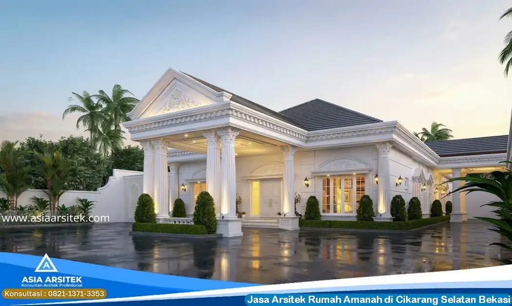 Jasa Arsitek Rumah Amanah di Cikarang Selatan Bekasi