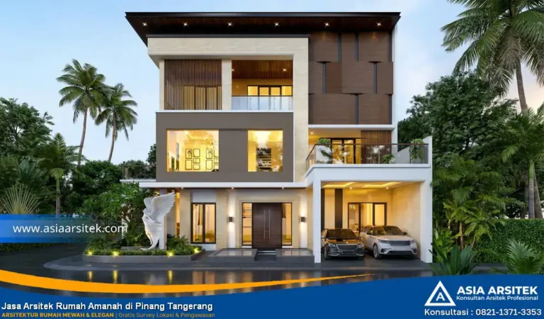 Jasa Arsitek Rumah Amanah di Pinang Tangerang