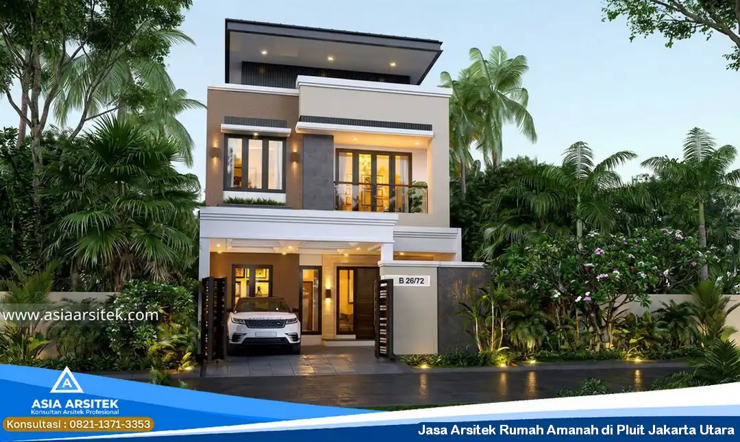 Jasa Arsitek Rumah Amanah di Pluit Jakarta Utara