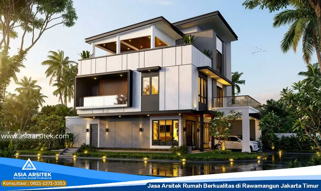 Jasa Arsitek Rumah Berkualitas di Rawamangun Jakarta Timur
