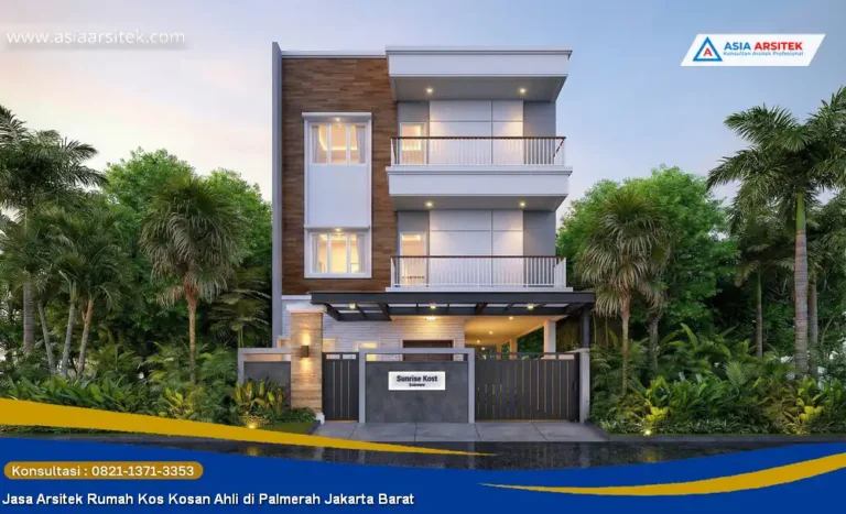 Jasa Arsitek Rumah Kos Kosan Ahli di Palmerah Jakarta Barat