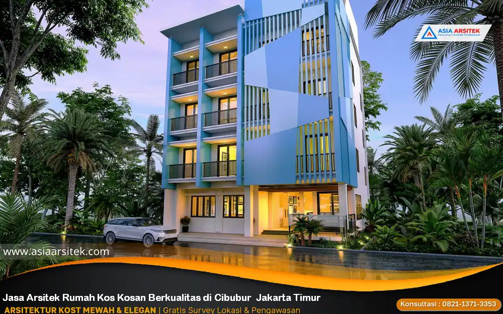 Jasa Arsitek Rumah Kos Kosan Berkualitas di Cibubur Jakarta Timur