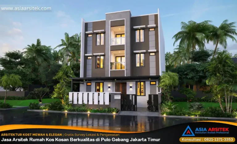 Jasa Arsitek Rumah Kos Kosan Berkualitas di Pulo Gebang Jakarta Timur