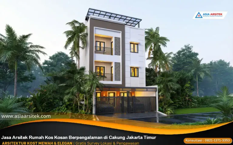 Jasa Arsitek Rumah Kos Kosan Berpengalaman di Cakung Jakarta Timur