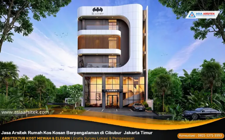 Jasa Arsitek Rumah Kos Kosan Berpengalaman di Cibubur Jakarta Timur