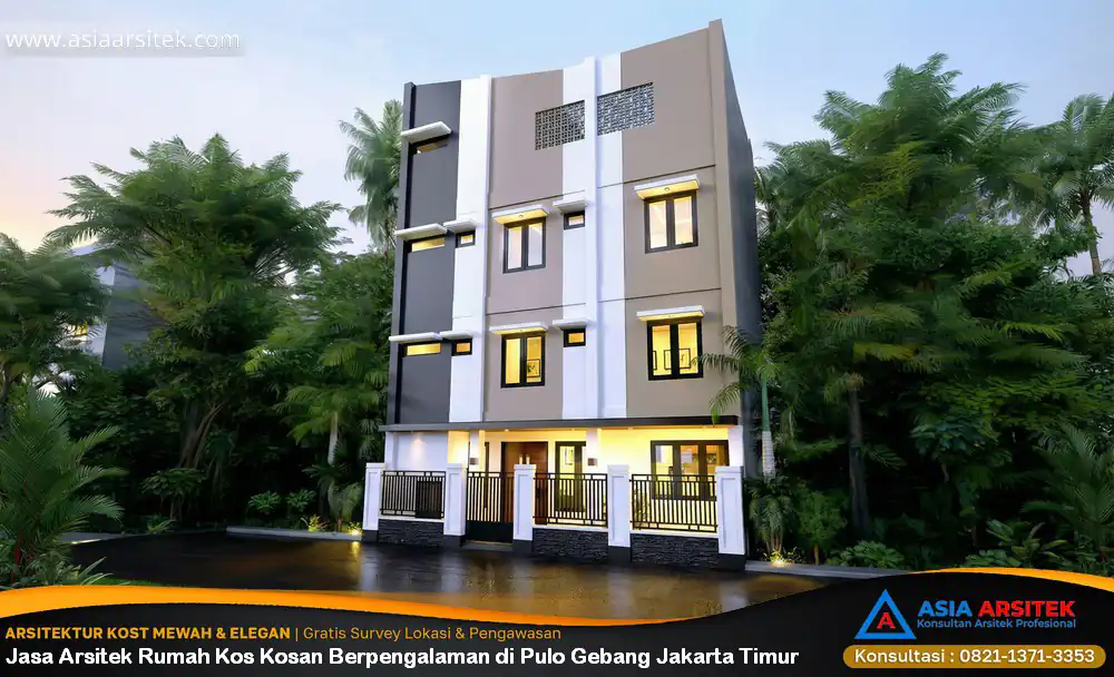 Jasa Arsitek Rumah Kos Kosan Berpengalaman di Pulo Gebang Jakarta Timur