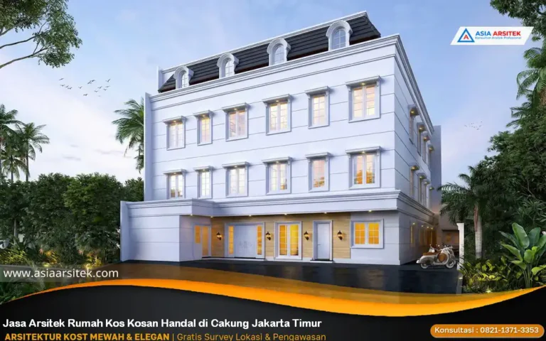 Jasa Arsitek Rumah Kos Kosan Handal di Cakung Jakarta Timur