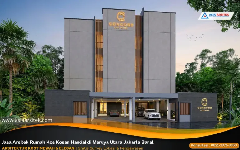 Jasa Arsitek Rumah Kos Kosan Handal di Meruya Utara Jakarta Barat