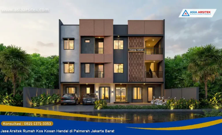 Jasa Arsitek Rumah Kos Kosan Handal di Palmerah Jakarta Barat
