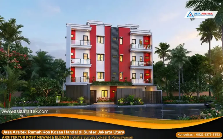 Jasa Arsitek Rumah Kos Kosan Handal di Sunter Jakarta Utara