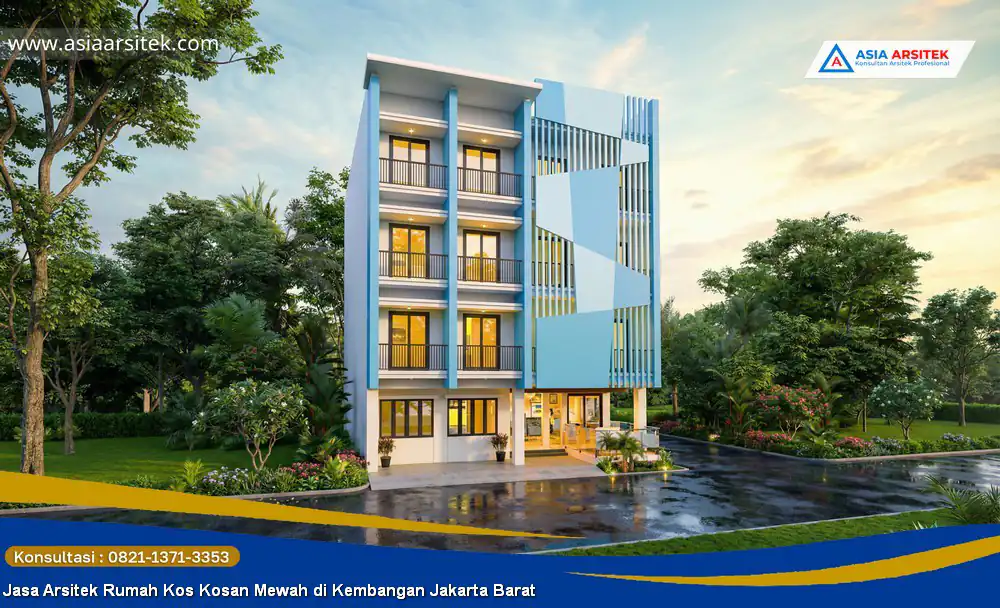 Jasa Arsitek Rumah Kos Kosan Mewah di Kembangan Jakarta Barat