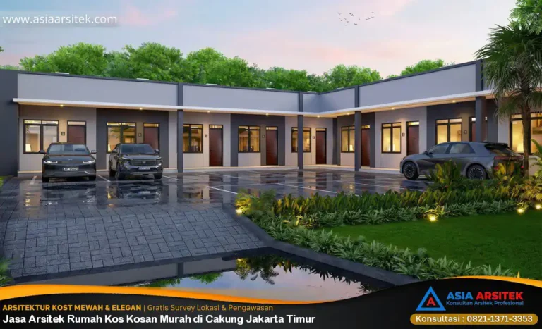 Jasa Arsitek Rumah Kos Kosan Murah di Cakung Jakarta Timur