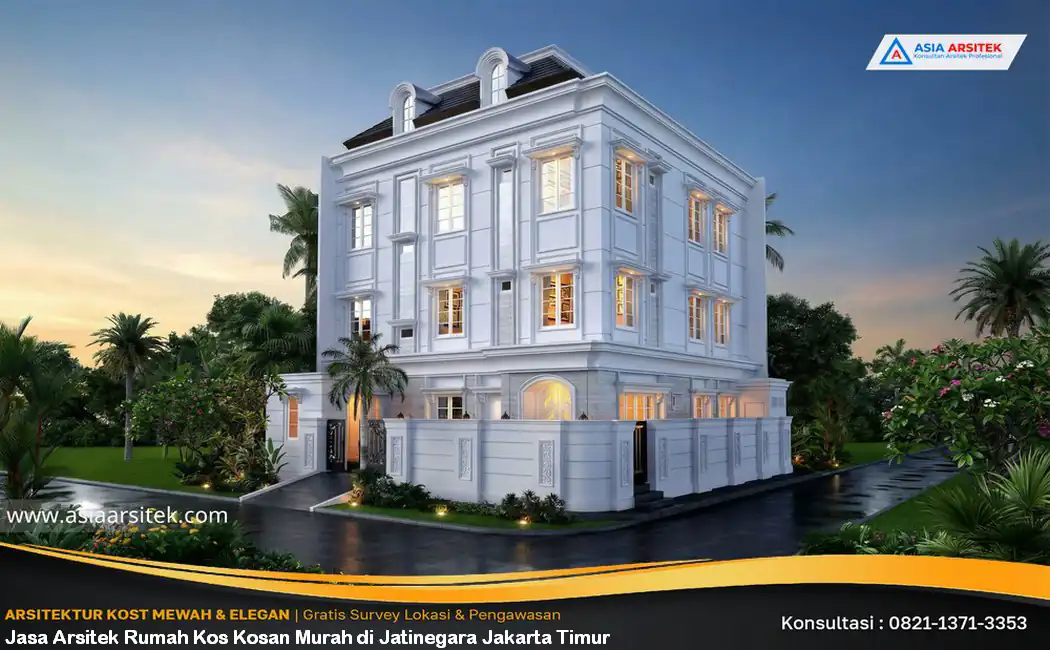 Jasa Arsitek Rumah Kos Kosan Murah di Jatinegara Jakarta Timur