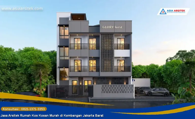 Jasa Arsitek Rumah Kos Kosan Murah di Kembangan Jakarta Barat