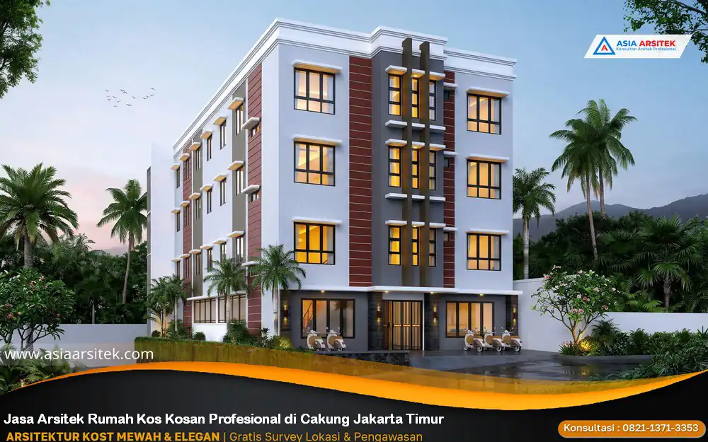Jasa Arsitek Rumah Kos Kosan Profesional di Cakung Jakarta Timur