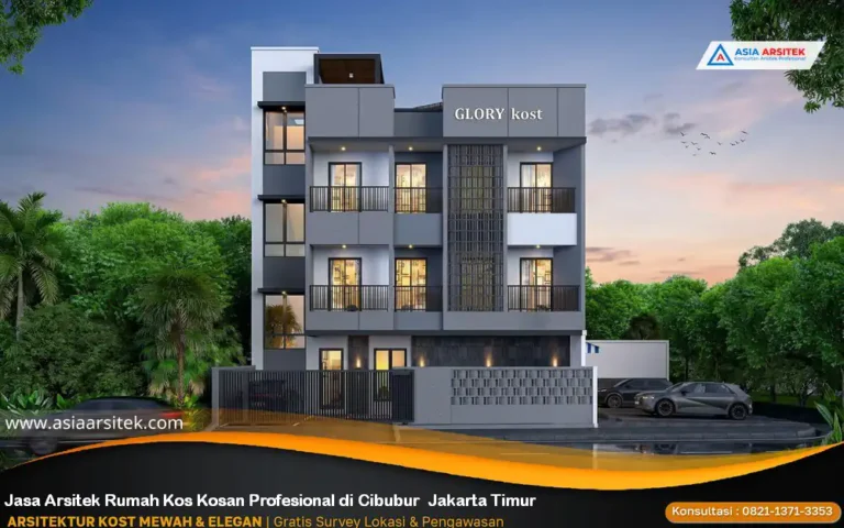 Jasa Arsitek Rumah Kos Kosan Profesional di Cibubur Jakarta Timur