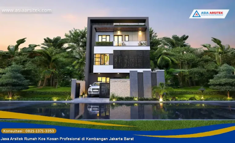 Jasa Arsitek Rumah Kos Kosan Profesional di Kembangan Jakarta Barat