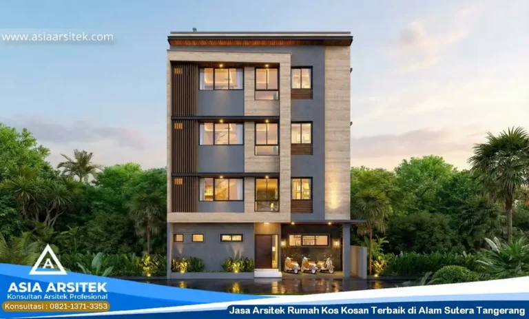 Jasa Arsitek Rumah Kos Kosan Terbaik di Alam Sutera Tangerang