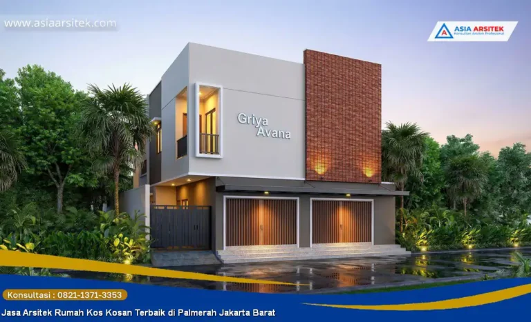 Jasa Arsitek Rumah Kos Kosan Terbaik di Palmerah Jakarta Barat