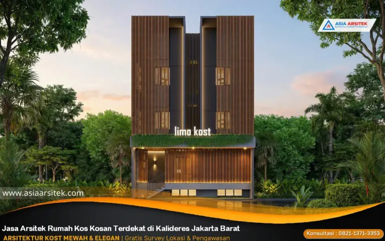 Jasa Arsitek Rumah Kos Kosan Terdekat di Kalideres Jakarta Barat