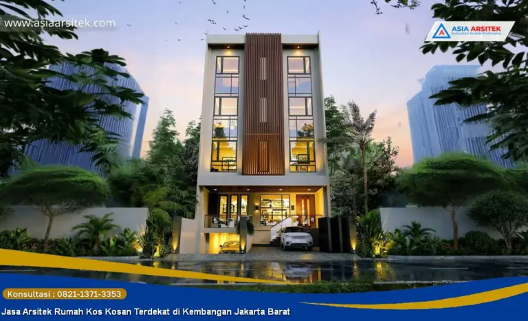 Jasa Arsitek Rumah Kos Kosan Terdekat di Kembangan Jakarta Barat