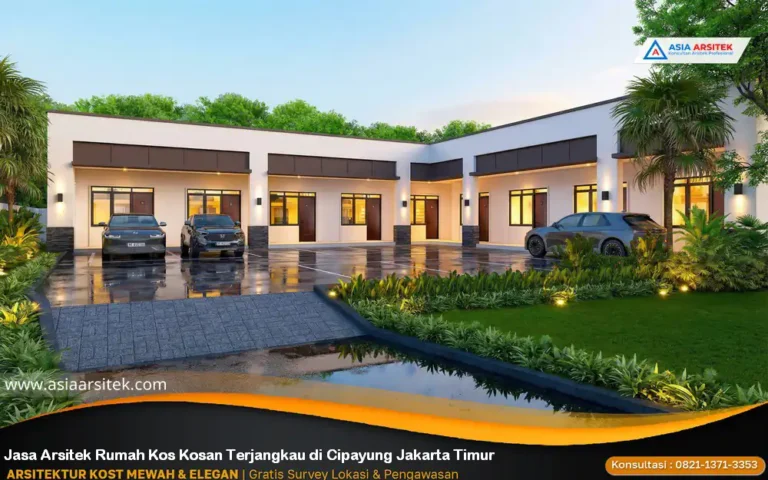 Jasa Arsitek Rumah Kos Kosan Terjangkau di Cipayung Jakarta Timur