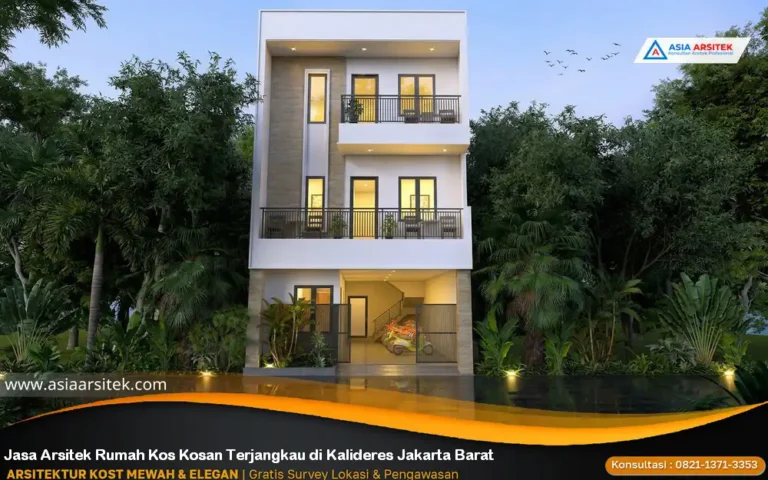 Jasa Arsitek Rumah Kos Kosan Terjangkau di Kalideres Jakarta Barat