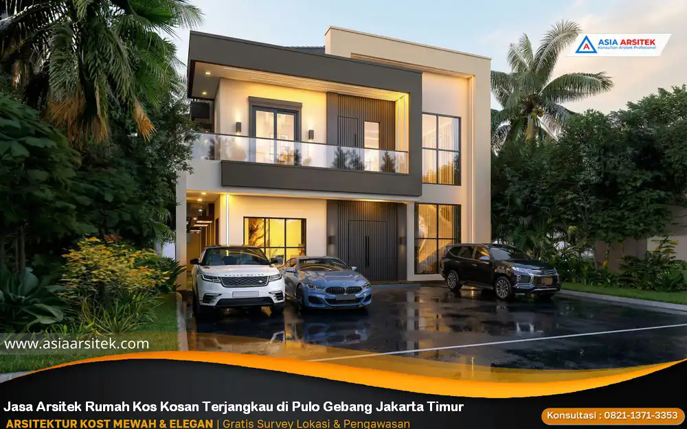Jasa Arsitek Rumah Kos Kosan Terjangkau di Pulo Gebang Jakarta Timur