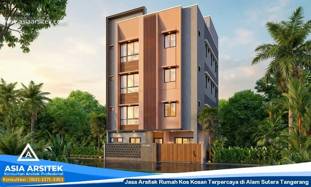 Jasa Arsitek Rumah Kos Kosan Terpercaya di Alam Sutera Tangerang