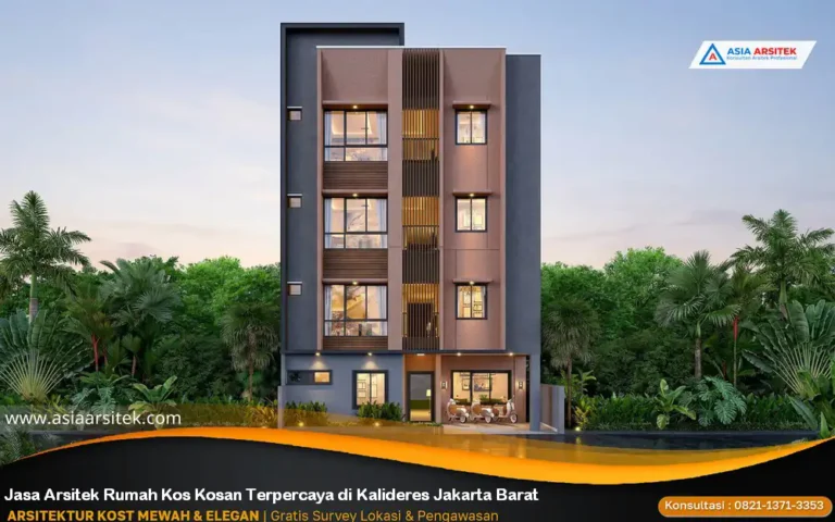 Jasa Arsitek Rumah Kos Kosan Terpercaya di Kalideres Jakarta Barat