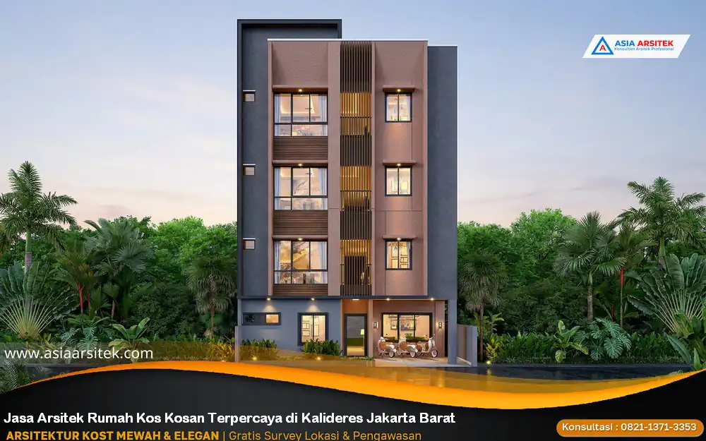 Jasa Arsitek Rumah Kos Kosan Terpercaya di Kalideres Jakarta Barat