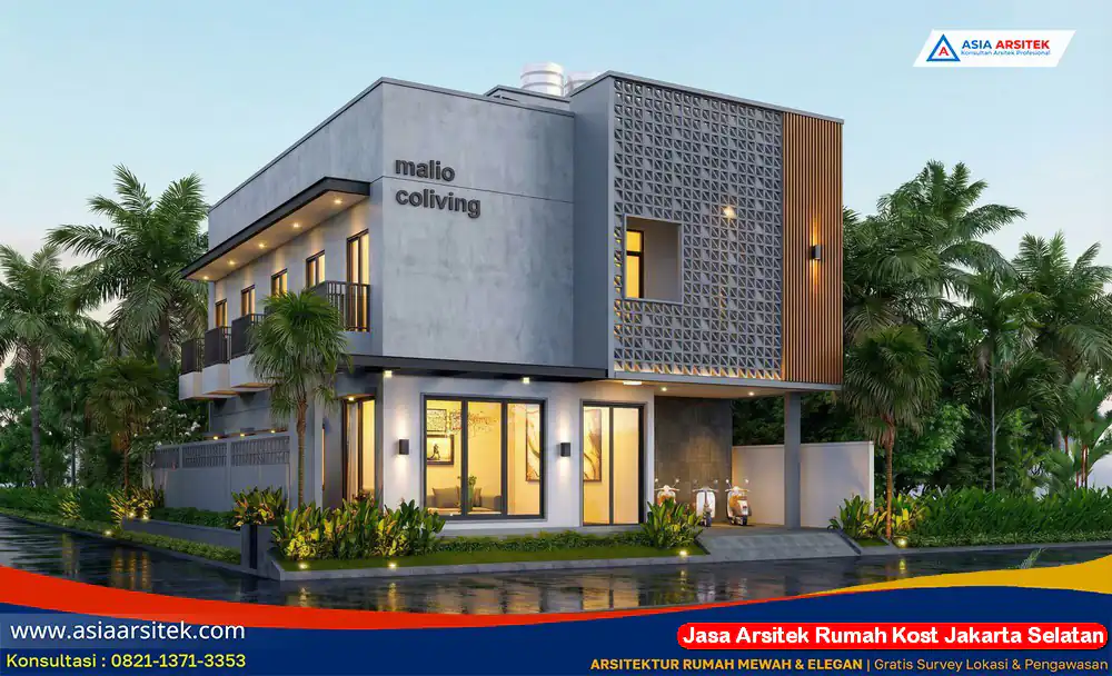 Jasa Arsitek Rumah Kost Jakarta Selatan