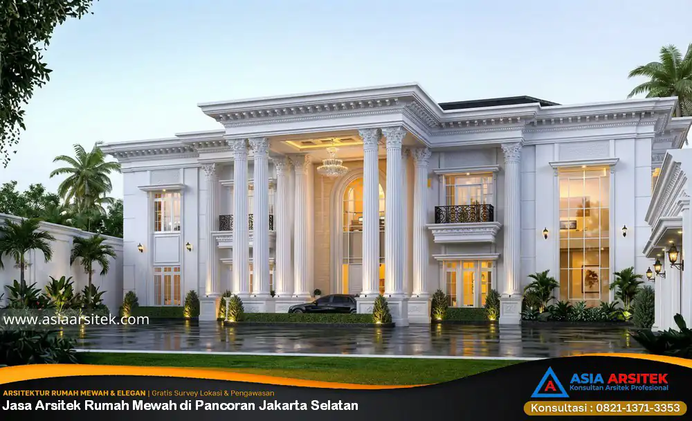 Jasa Arsitek Rumah Mewah di Pancoran Jakarta Selatan