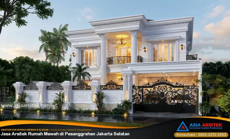 Jasa Arsitek Rumah Mewah di Pesanggrahan Jakarta Selatan