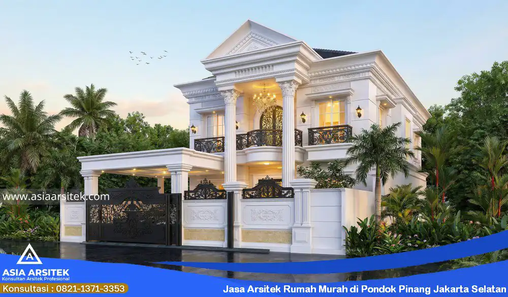 Jasa Arsitek Rumah Murah di Pondok Pinang Jakarta Selatan