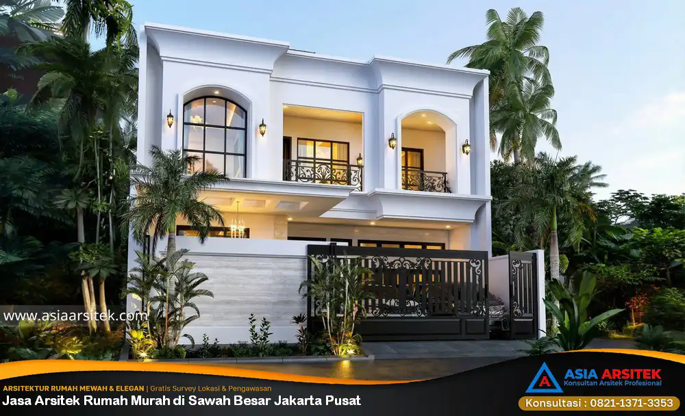Jasa Arsitek Rumah Murah di Sawah Besar Jakarta Pusat