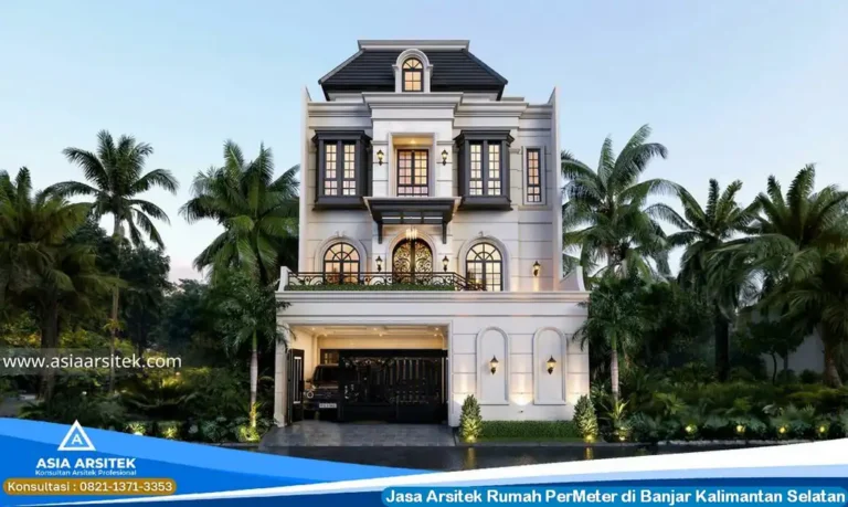 Jasa Arsitek Rumah PerMeter di Banjar Kalimantan Selatan
