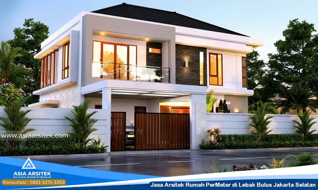 Jasa Arsitek Rumah PerMeter di Lebak Bulus Jakarta Selatan