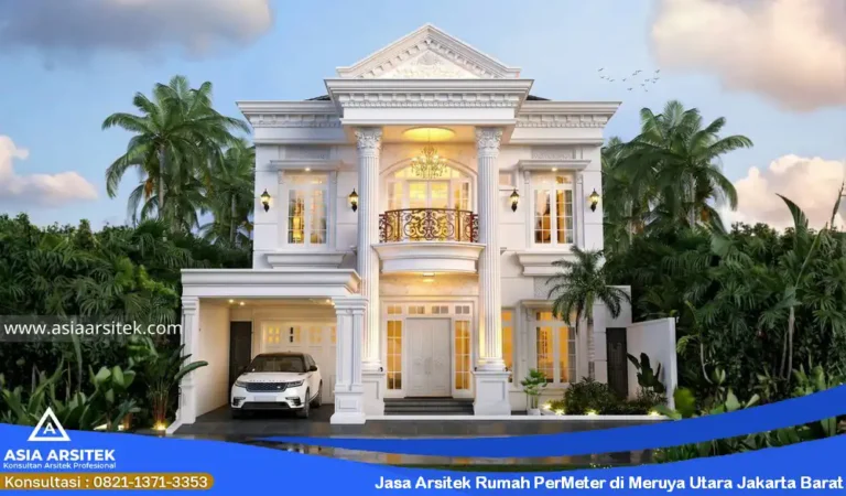 Jasa Arsitek Rumah PerMeter di Meruya Utara Jakarta Barat