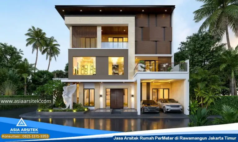 Jasa Arsitek Rumah PerMeter di Rawamangun Jakarta Timur