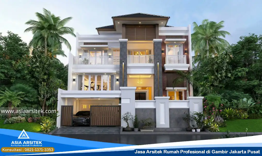 Jasa Arsitek Rumah Profesional di Gambir Jakarta Pusat