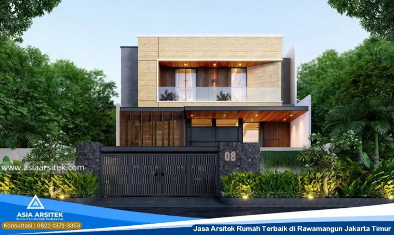 Jasa Arsitek Rumah Terbaik di Rawamangun Jakarta Timur