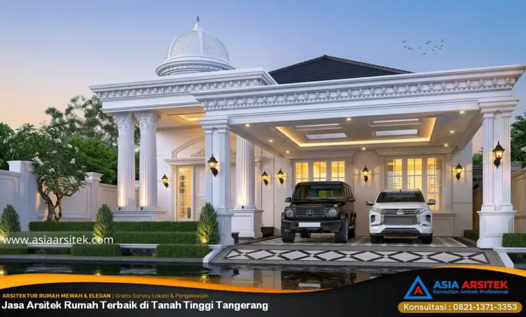 Jasa Arsitek Rumah Terbaik di Tanah Tinggi Tangerang