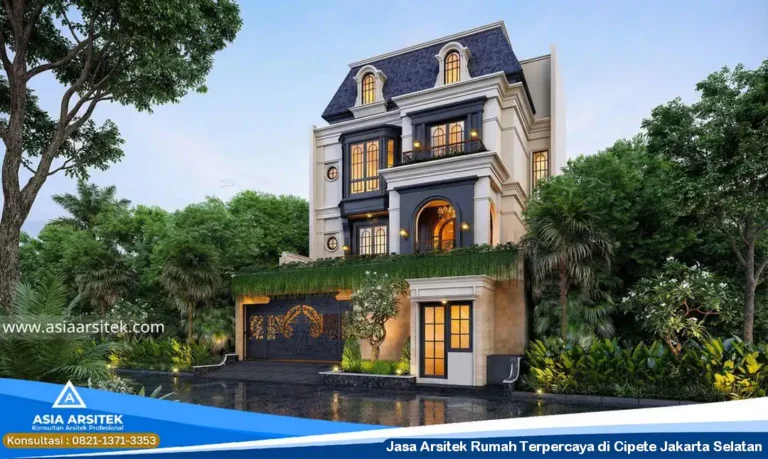 Jasa Arsitek Rumah Terpercaya di Cipete Jakarta Selatan