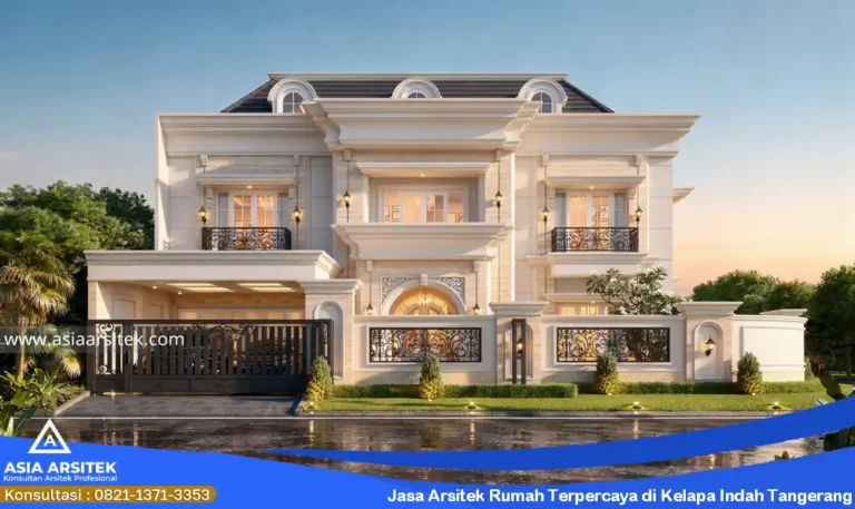 Jasa Arsitek Rumah Terpercaya di Kelapa Indah Tangerang