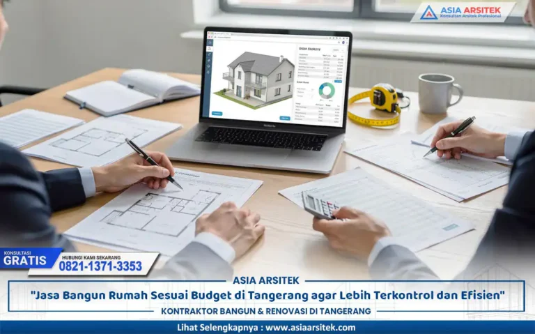 jasa bangun rumah sesuai budget Tangerang profesional dan efisien
