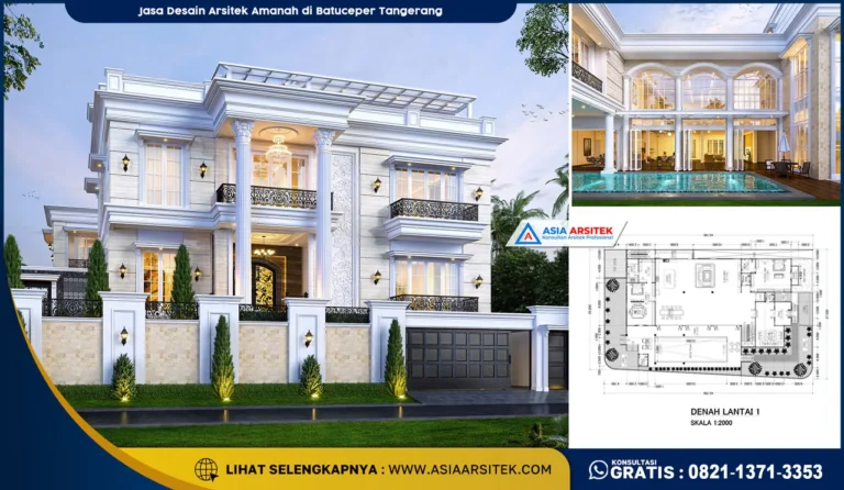Jasa Desain Arsitek Amanah di Batuceper Tangerang