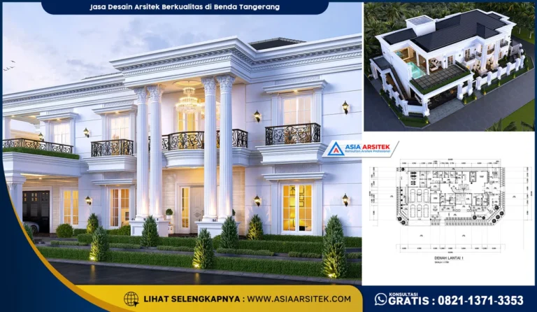 Jasa Desain Arsitek Berkualitas di Benda Tangerang