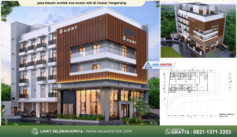 Jasa Desain Arsitek Kos Kosan Ahli di Cisauk Tangerang
